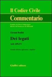 Dei legati. Art. 649-673