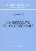 L'interruzione del processo civile