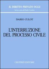 L'interruzione del processo civile