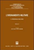 L'ordinamento militare. 2.Il personale militare