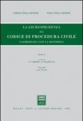 Rassegna di giurisprudenza del Codice di procedura civile. 1.Artt. 99-120