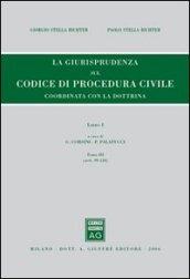 Rassegna di giurisprudenza del Codice di procedura civile. 1.Artt. 99-120