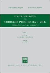 Rassegna di giurisprudenza del Codice di procedura civile. 1.Artt. 99-120