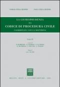 Rassegna di giurisprudenza del Codice di procedura civile. 2.Artt. 163-322