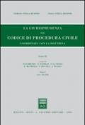 Rassegna di giurisprudenza del Codice di procedura civile. 2.Artt. 163-322