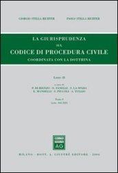 Rassegna di giurisprudenza del Codice di procedura civile. 2.Artt. 163-322