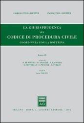 Rassegna di giurisprudenza del Codice di procedura civile. 2.Artt. 163-322