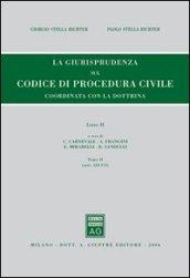 Rassegna di giurisprudenza del Codice di procedura civile. 2.Artt. 323-373