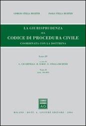 Rassegna di giurisprudenza del Codice di procedura civile. 4.Artt. 706-805