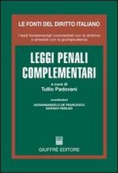 Leggi penali complementari