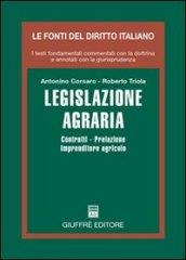 Legislazione agraria. Contratti, prelazione, imprenditore agricolo