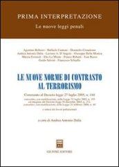 Le nuove norme di contrasto al terrorismo