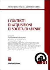 I contratti di acquisizione di società ed aziende