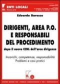 Dirigenti, area P.O. e responsabili del procedimento. Dopo il nuovo CCNL dell'area dirigenza