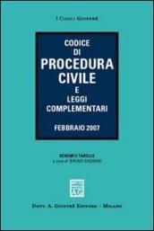 Codice di procedura civile e leggi complementari