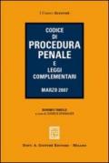 Codice di procedura penale e leggi complementari