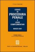 Codice di procedura penale e leggi complementari