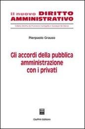 Gli accordi della pubblica amministrazione con i privati