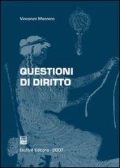 Questioni di diritto