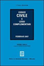 Codice civile e leggi complementari