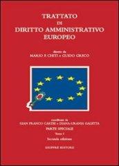 Trattato di Diritto Amministrativo Europeo (Parte Speciale in 4 tomi)