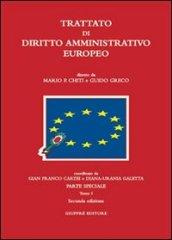 Trattato di Diritto Amministrativo Europeo (Parte Speciale in 4 tomi)