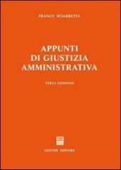 Appunti di giustizia amministrativa