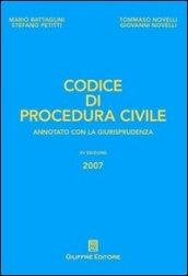 Codice di procedura civile. Annotato con la giurisprudenza