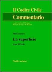 La superficie. Artt. 952-956