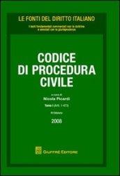 Codice di procedura civile (2 vol.)