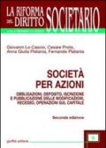 Società per azioni. Obbligazioni, deposito, iscrizione e pubblicazione delle modificazioni, recesso, operazioni sul capitale