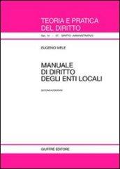 Manuale di diritto degli enti locali