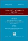 Codice di procedura penale. Rassegna di giurisprudenza e di dottrina. 6: Artt. 465-567
