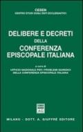 Delibere e decreti della Conferenza episcopale italiana
