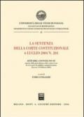 La sentenza della Corte costituzionale 6 luglio 2004 n. 204. Atti del Convegno su riparto della giurisdizione nelle controversie in cui è parte la p.a. (Lucera, 2005)