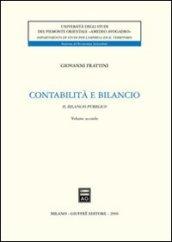 Contabilità e bilancio. 2.Il bilancio pubblico