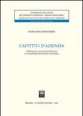 L'affitto d'azienda. Profili di calcolo economico e di rappresentazione contabile