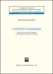 L'affitto d'azienda. Profili di calcolo economico e di rappresentazione contabile