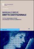 Diritto costituzionale. Tutto il programma d'esame con domande e risposte commentate 2006