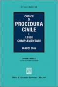 Codice di procedura civile e leggi complementari