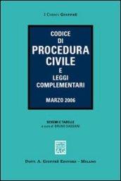 Codice di procedura civile e leggi complementari