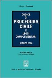 Codice di procedura civile e leggi complementari