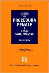 Codice di procedura penale e leggi complementari