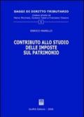 Contributo allo studio delle imposte sul patrimonio