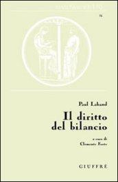 Il diritto del bilancio