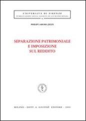 Separazione patrimoniale e imposizione sul reddito