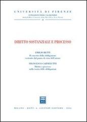 Diritto sostanziale e processo