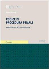 Codice di procedura penale. Annotato con la giurisprudenza