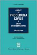 Codice di procedura civile e leggi complementari