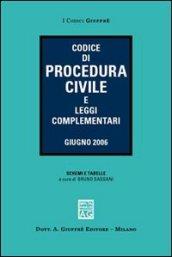 Codice di procedura civile e leggi complementari